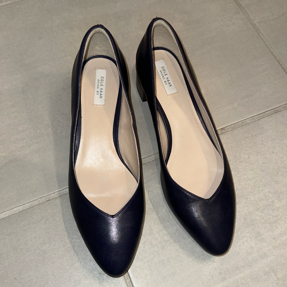 Cole Haan low-heeled pumps